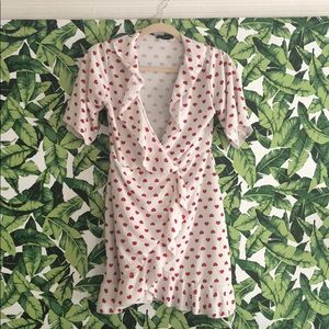 Pretty Little Things White Heart Dress